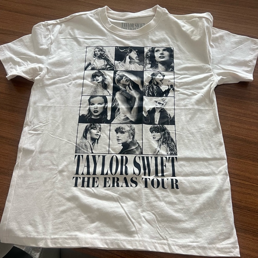 *NEW* Official Taylor Swift Eras Tour Beige T-Shirt